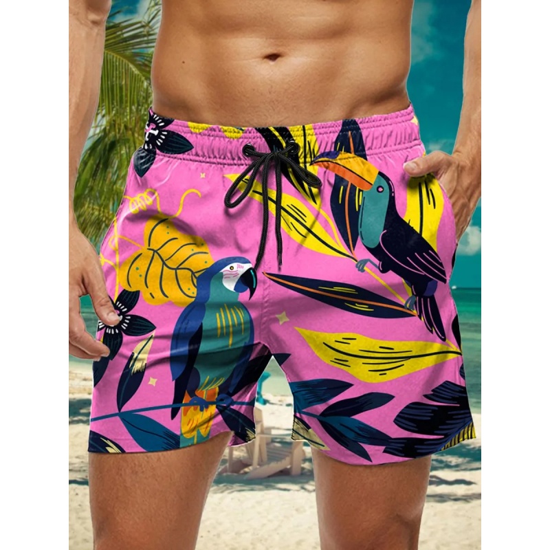 Pineapple Parrot Graphic Swim  - огляд і ціна Trunks Board Surf