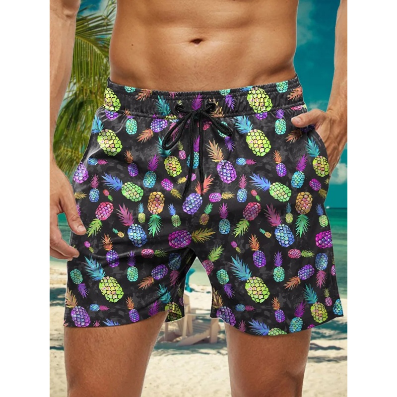Pineapple Parrot Graphic Swim  - огляд і ціна Trunks Board Surf