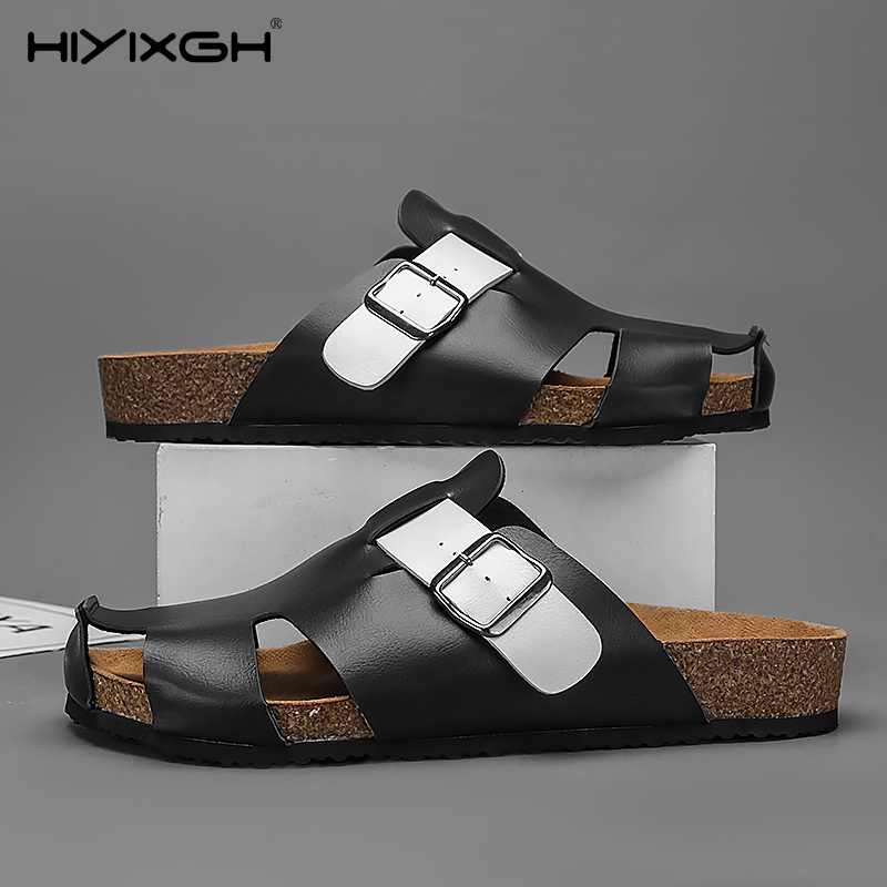 2025 Men's Summer Slippers Bre - огляд і ціна Flip Flop Leather Men