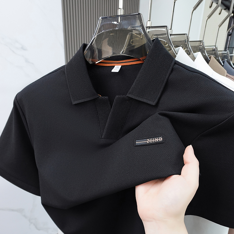 Men Solid Color Pique Cotton P - огляд і ціна Polo Shirt Pique