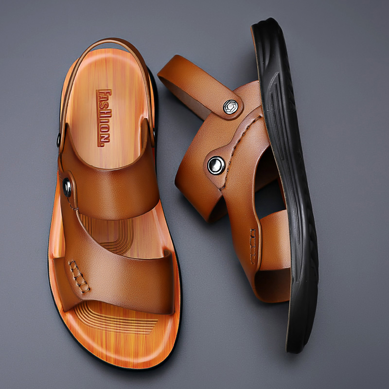 Yomior Summer New Fashion Men  - огляд і ціна Flip Flop Leather Men