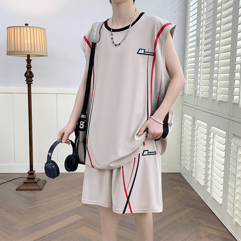 Men's Casual 2-Piece Sportswea - огляд і ціна Shirt Camp Collar