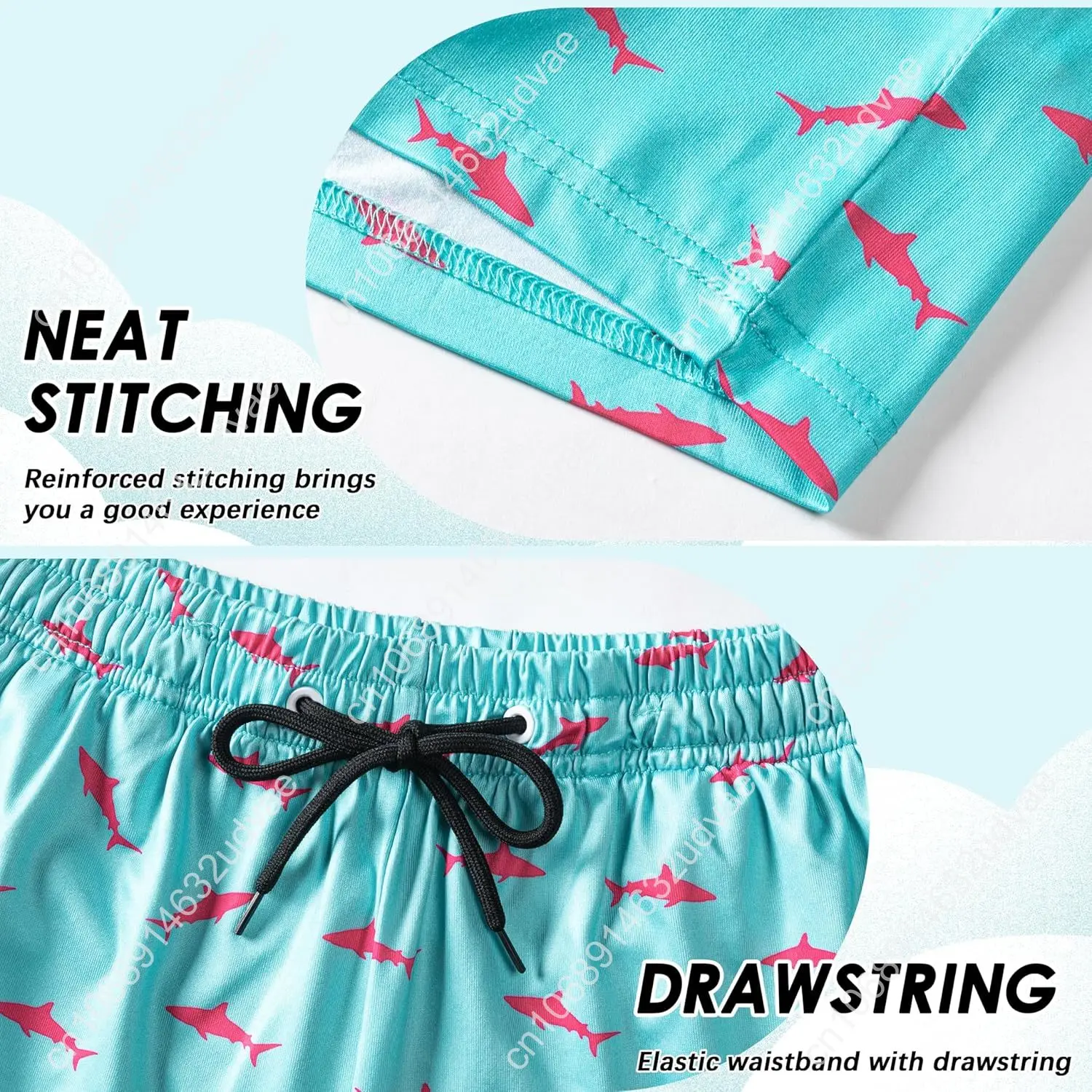 Boys Swim Trunks with Compress - огляд і ціна Swim Trunk Quick Dry